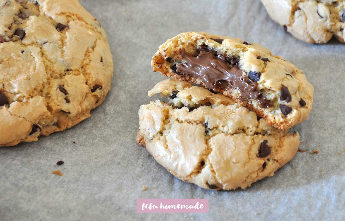 American Cookies - Ricetta - Fefa Homemade