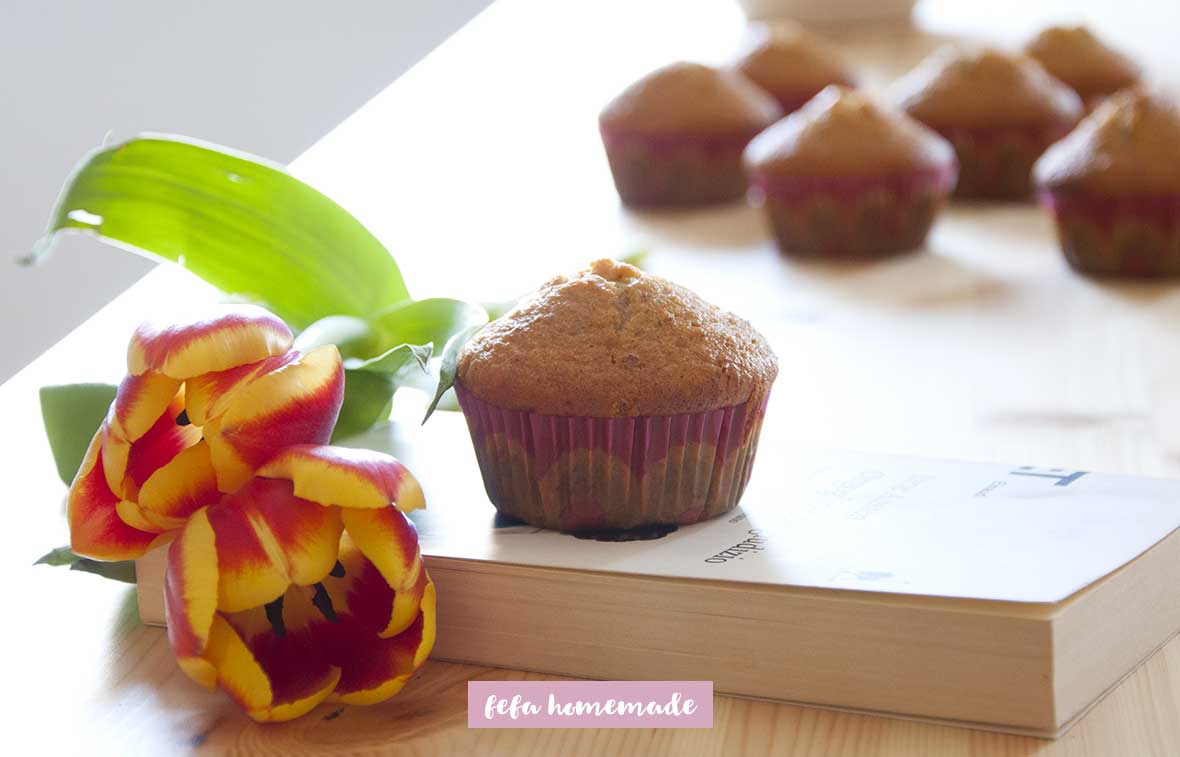 Muffin Alle Mandorle - Ricetta - Fefa Homemade