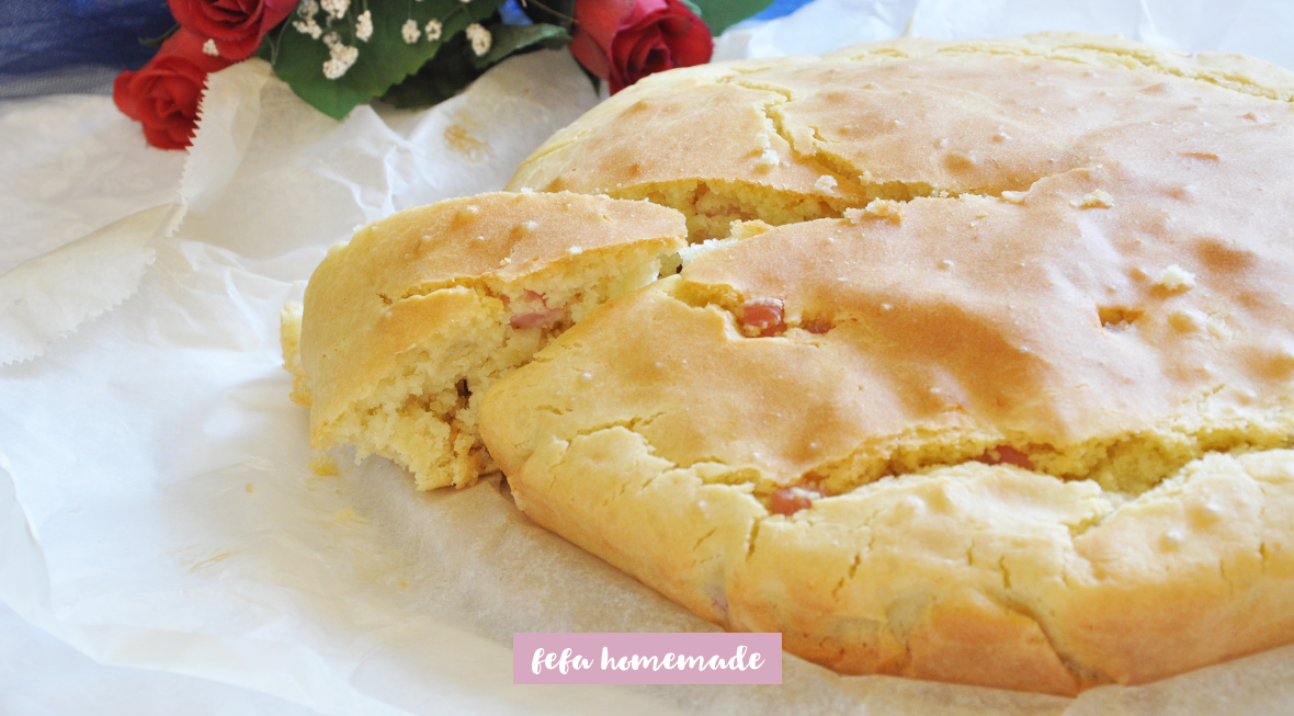 Torta Salata - Senza Uova, Latte, Burro - Fefa Homemade