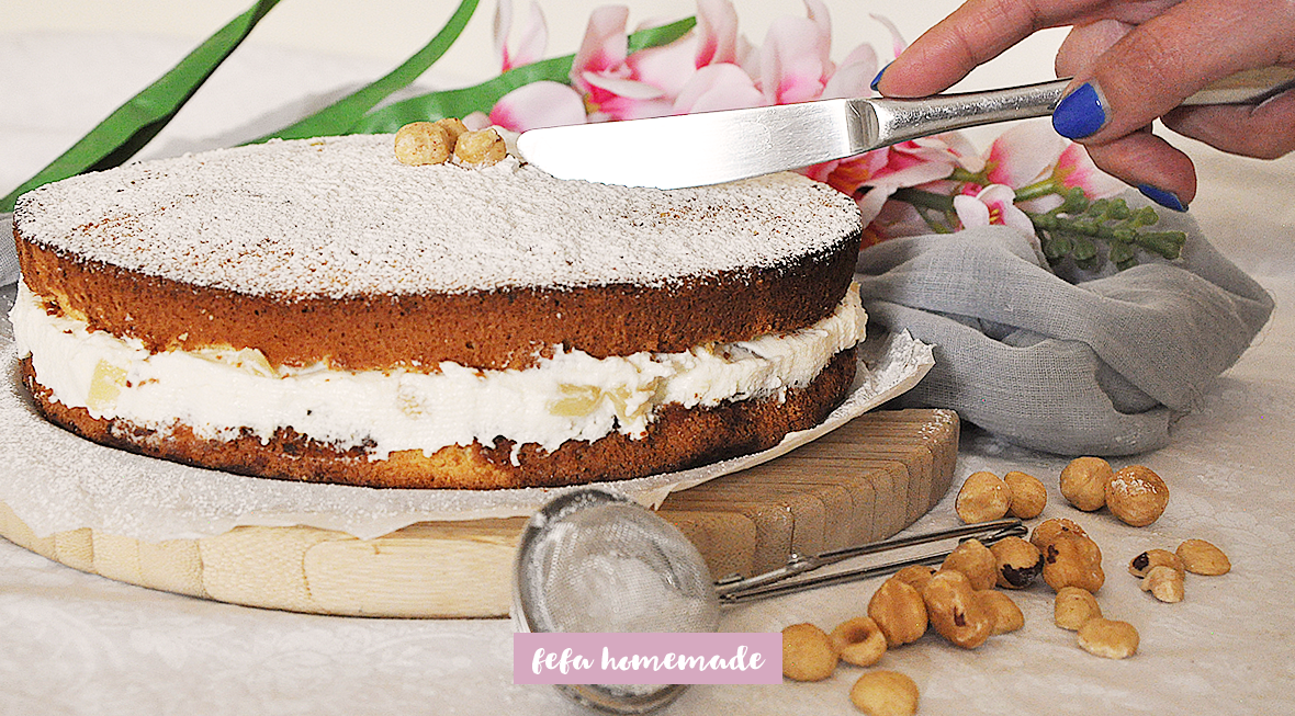 Torta E Ricotta E Pere - Ricetta - Fefa Homemade