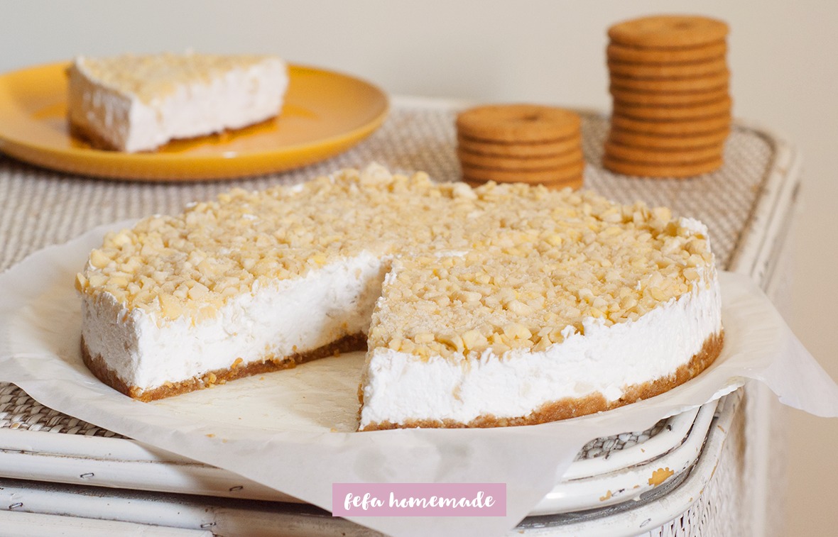 Torta Fredda Alle Mandorle - Ricetta - Fefa Homemade