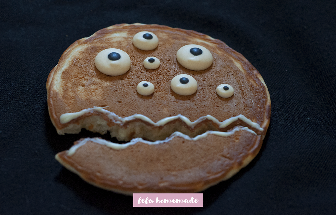 Pancakes Di Halloween - Ricetta - Fefa Homemade
