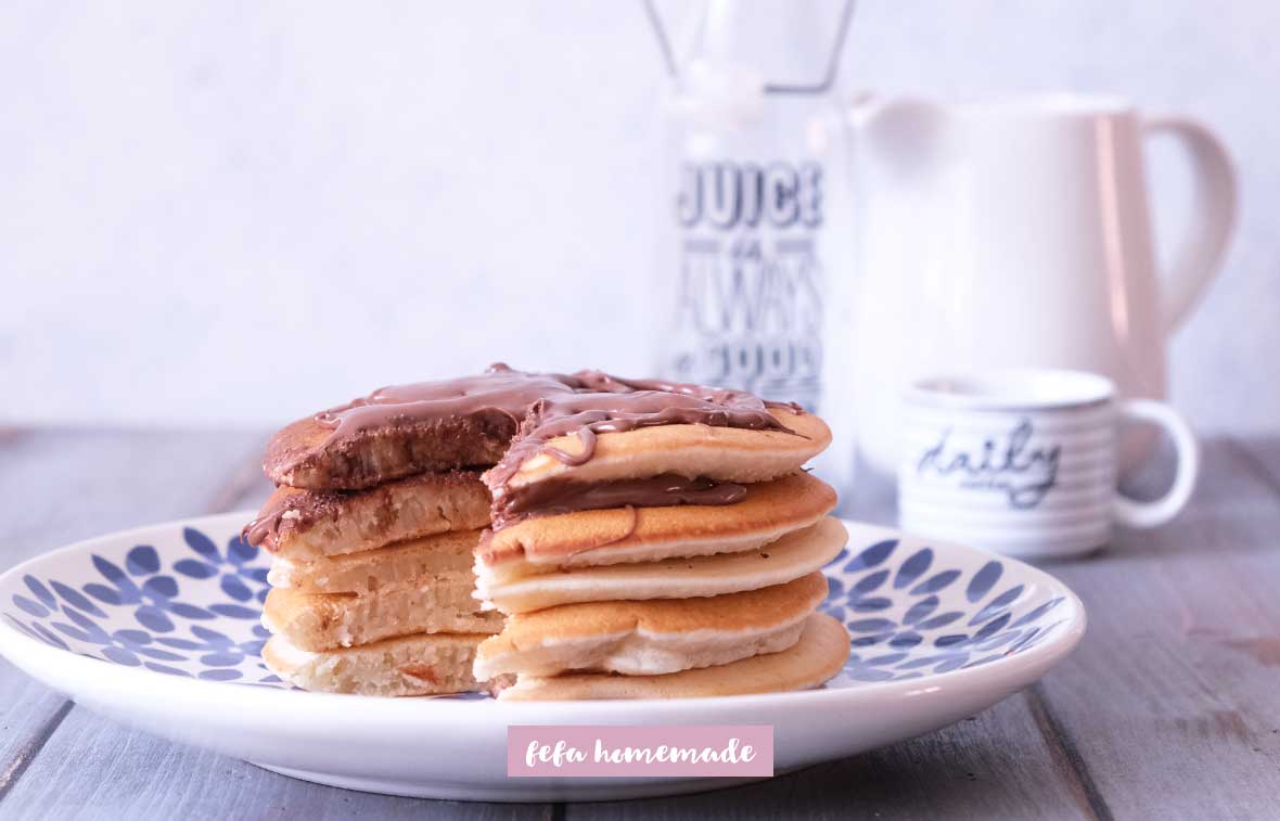 Pancakes - Ricetta - Fefa Homemade
