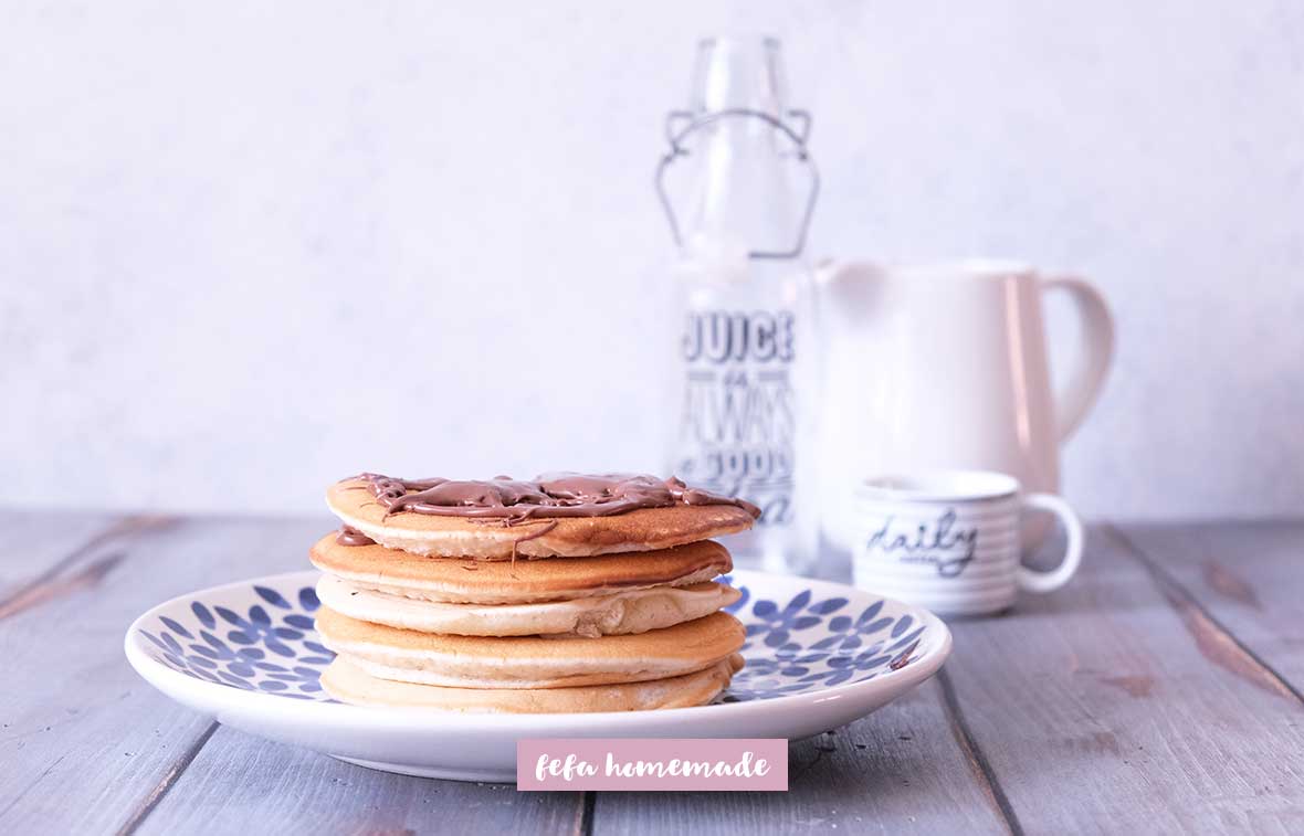 Pancakes - Ricetta - Fefa Homemade