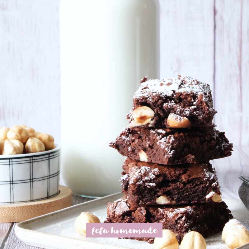Brownies al cioccolato. – Ricetta